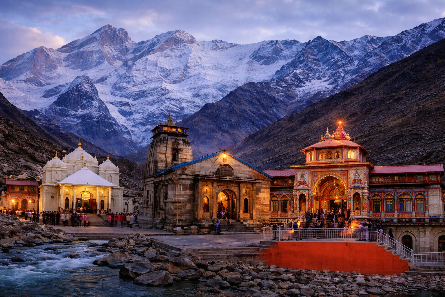 Char Dham Yatra Uttarakhand Kedarnath Badrinath Gangotri Yamunotri Temple