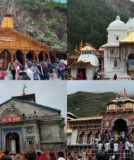 Chardham Yatra – Yamunotri Gangotri Kedarnath Badrinath temples